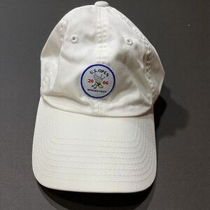 American Needle VTG US Open 2006 Winged Foot Strapback White Cap Hat Mens OS